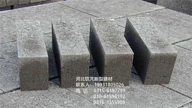 混凝土实心砖生产销售厂家河北钦芃